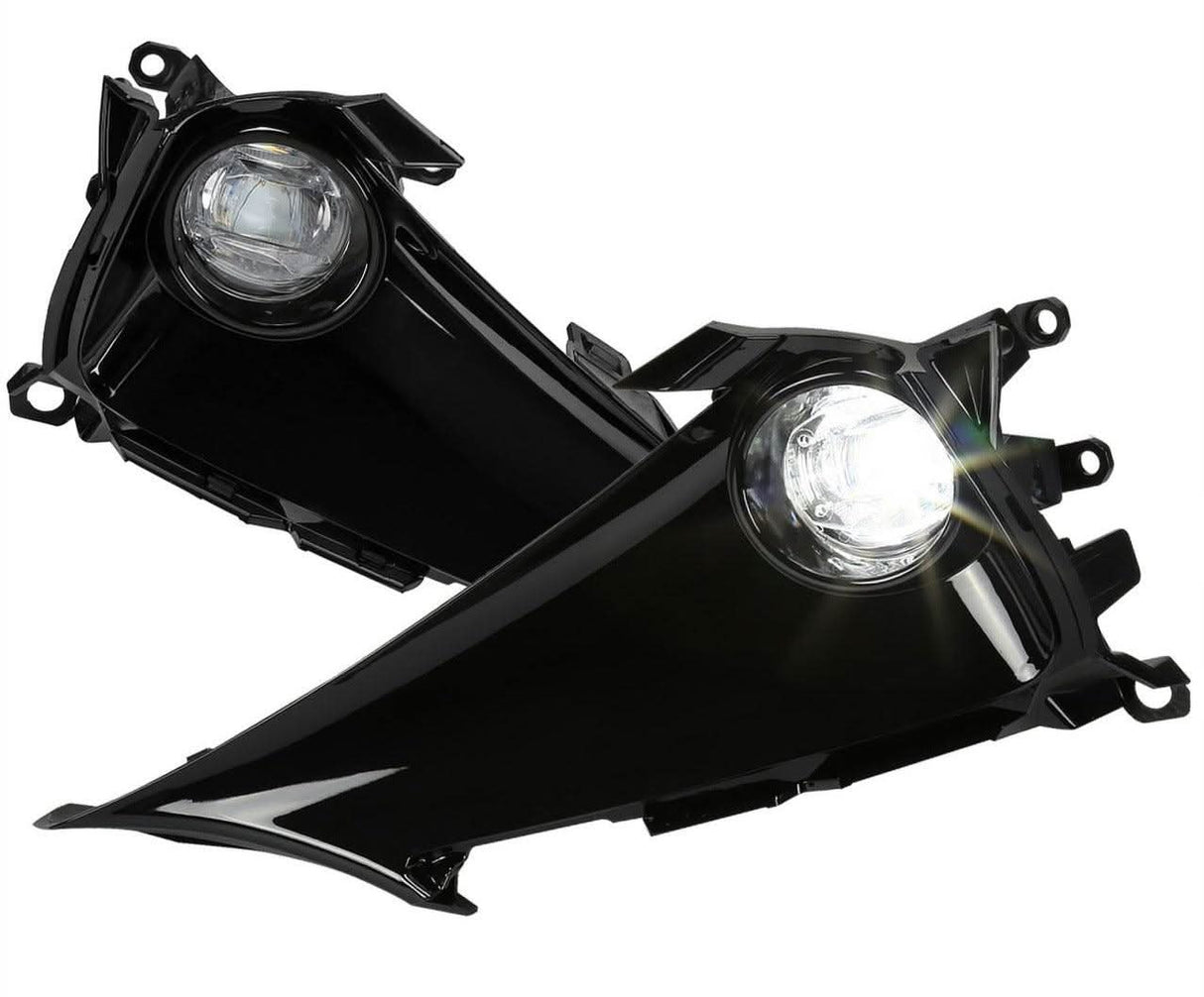 Spec-D LED Fog Lights Toyota Corolla Hatchback (2019-2021) Chrome Housing - Clear Lens