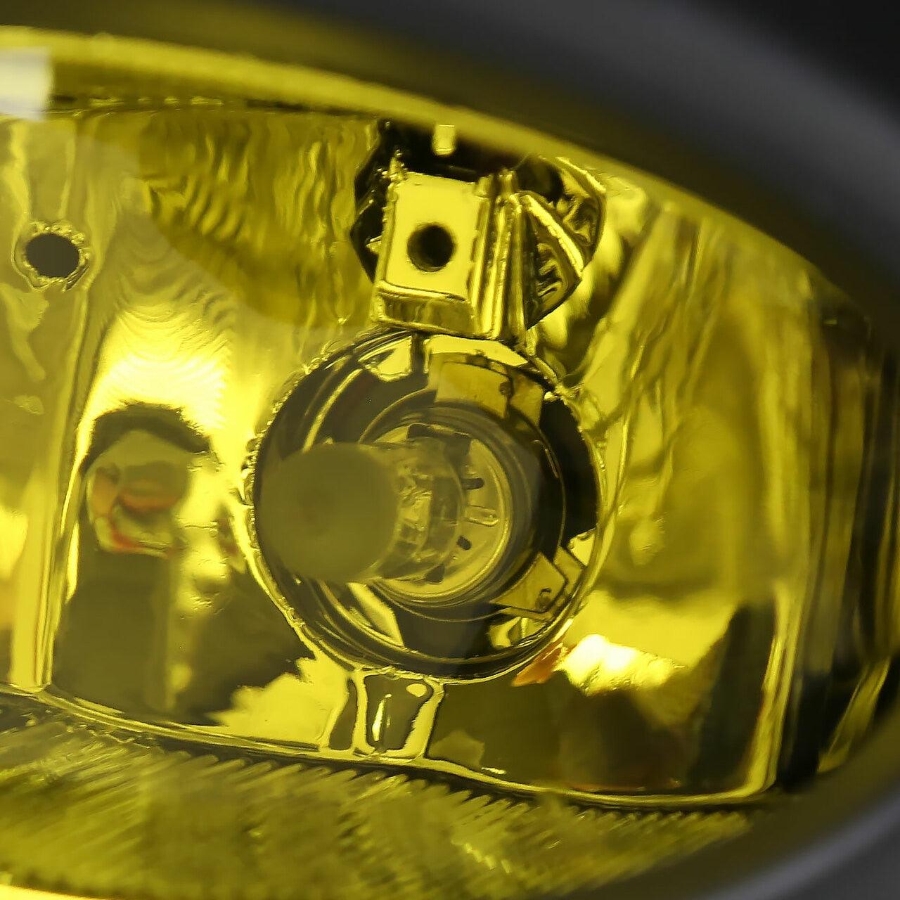 Spec-D OEM Fog Lights Honda Civic Coupe (14-15) Chrome Housing / Clear or  Yellow  Lens