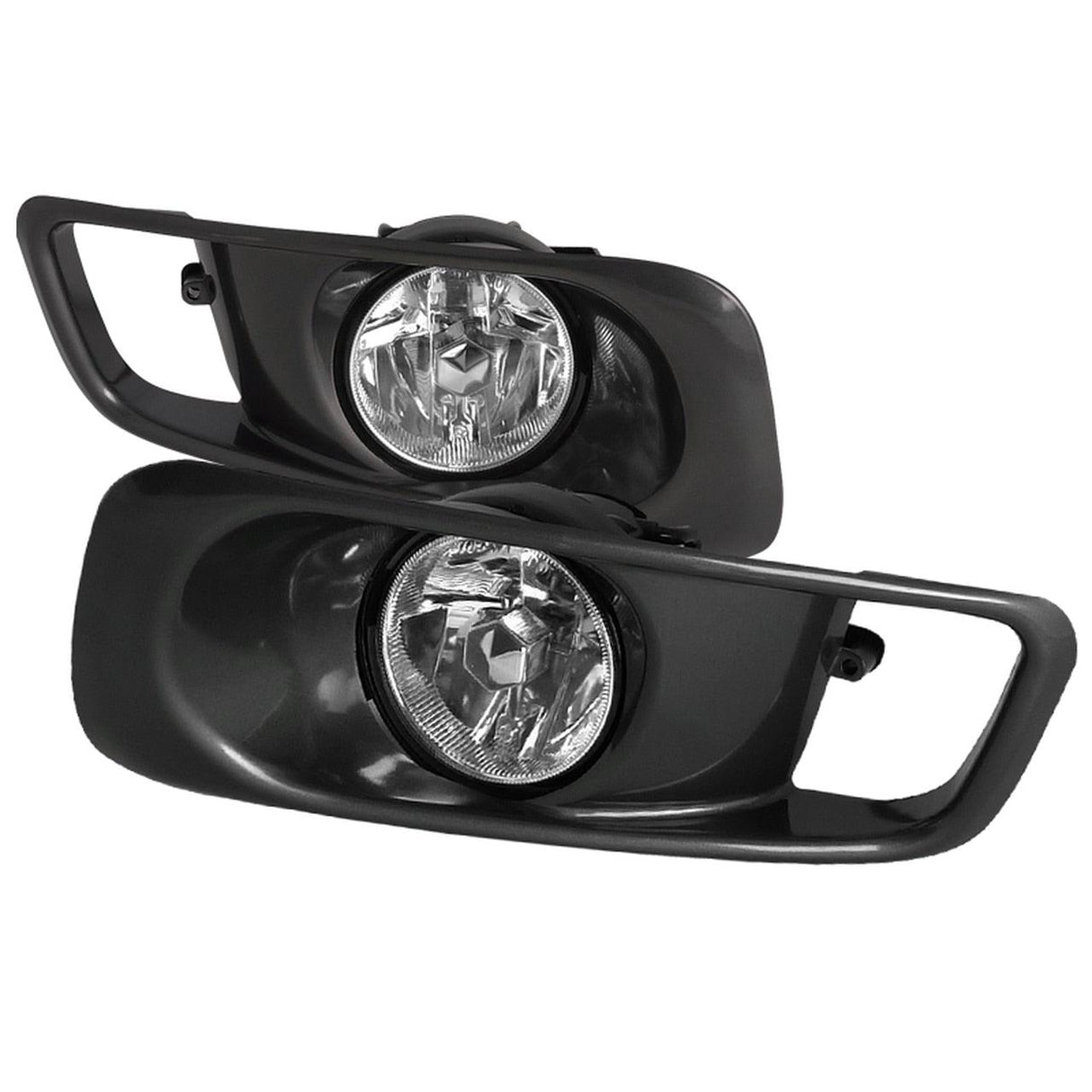 Spec-D OEM Fog Lights Honda Civic EK (99-00) Chrome Housing - Yellow / Clear / Smoke Lens