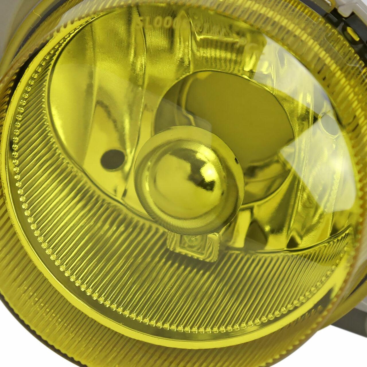 Spec-D OEM Fog Lights Honda Del Sol (1993-1997) Chrome Housing - Yellow / Clear / Smoke Lens
