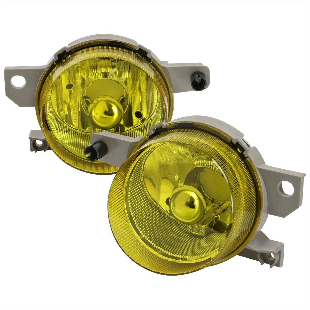 Spec-D OEM Fog Lights Honda Del Sol (1993-1997) Chrome Housing - Yellow / Clear / Smoke Lens
