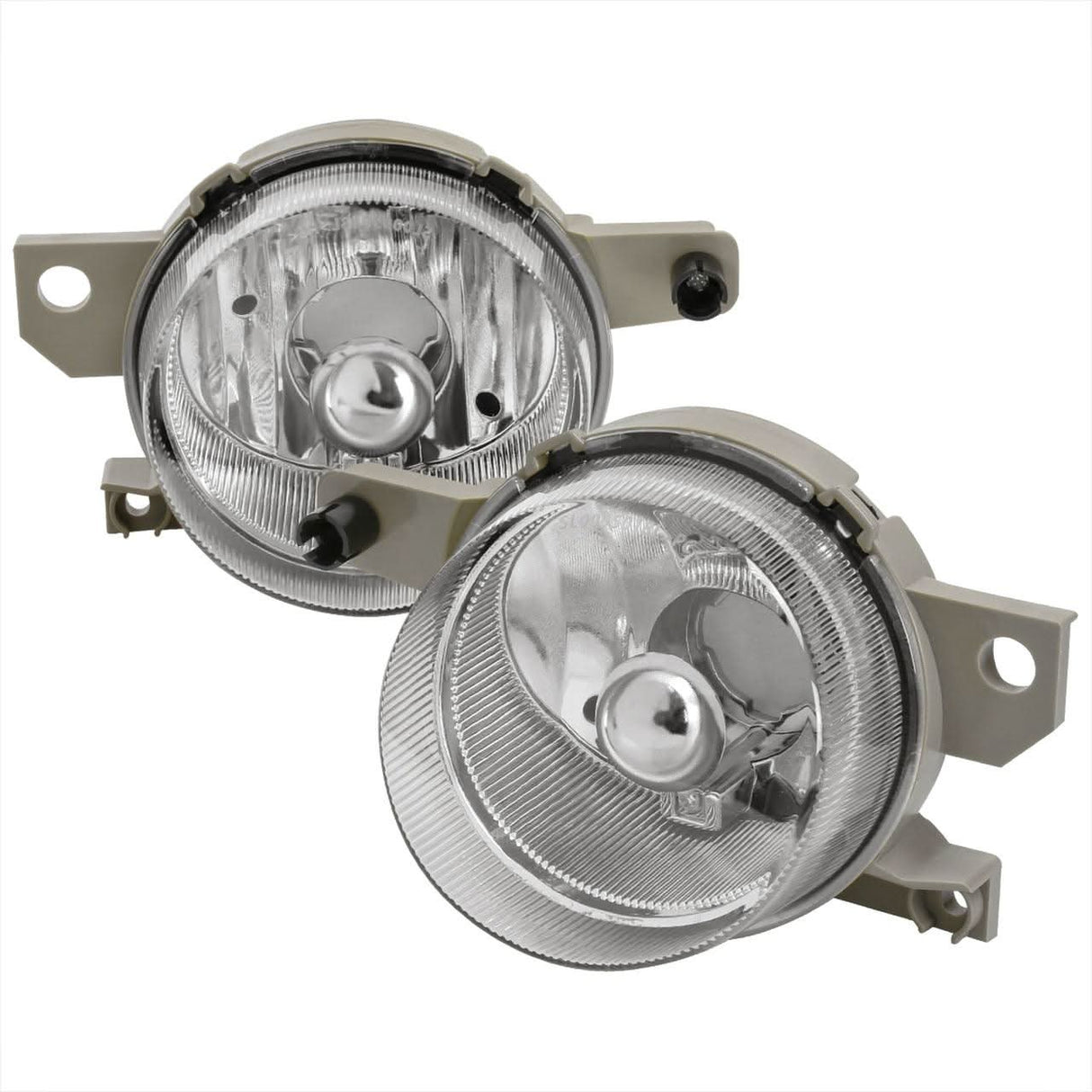 Spec-D OEM Fog Lights Honda Del Sol (1993-1997) Chrome Housing - Yellow / Clear / Smoke Lens
