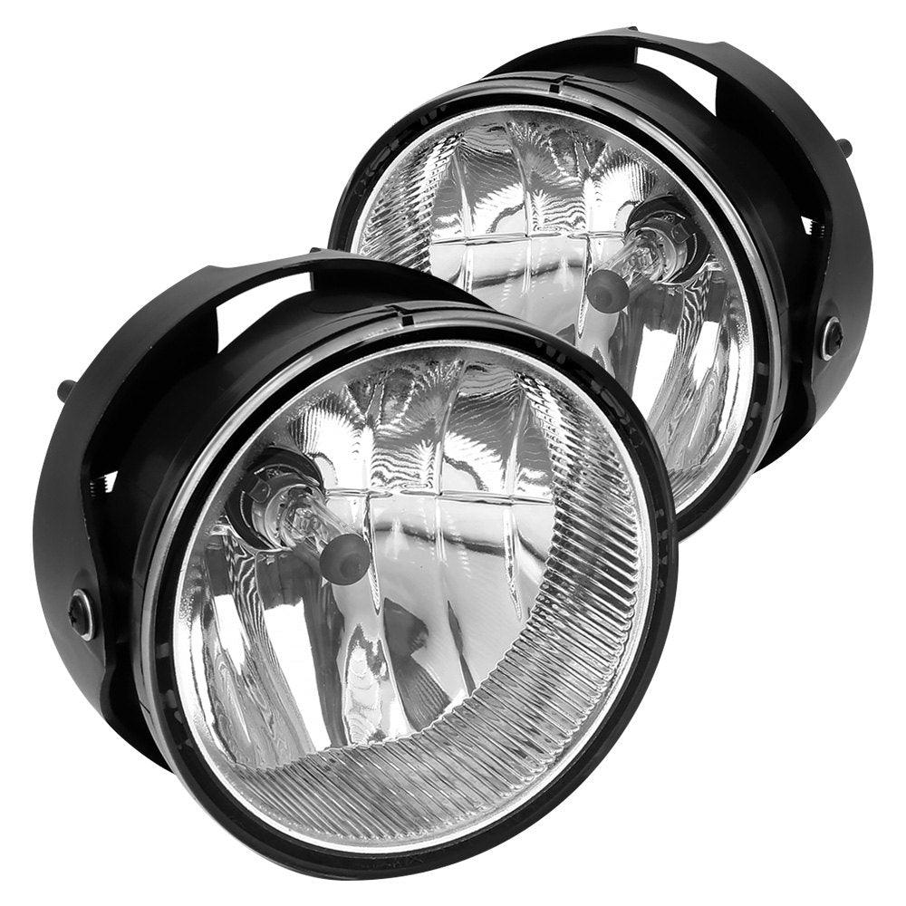 Spec-D OEM Fog Lights Ford Expedition (07-14) Ranger (08-11) Chrome Housing - Clear Lens