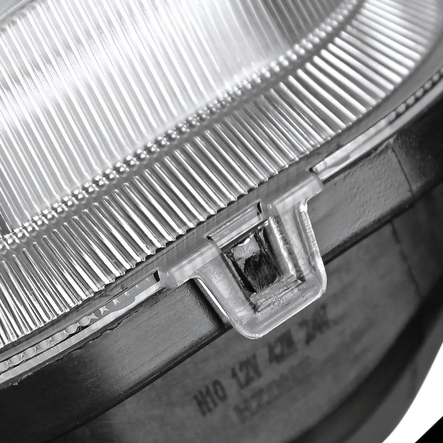 Spec-D OEM Fog Lights Ford F250/F350 Super Duty (99-04) Chrome Housing - Clear or Smoke Lens