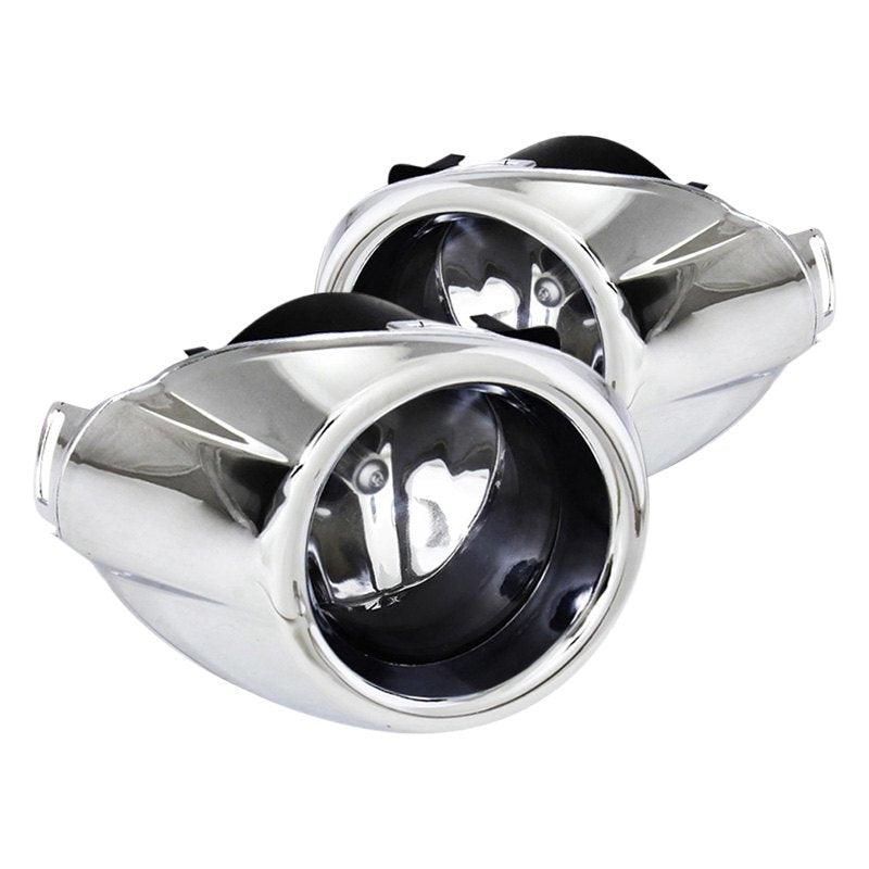 Spec-D Fog Lights Ford Focus Non-ST (2012-2014) Chrome Housing / Clear Lens - OEM or LED Light