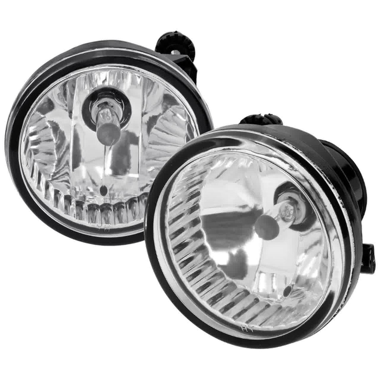 Spec-D OEM Fog Lights Toyota Highlander (04-07) Prius (04-09) Chrome Housing - Clear