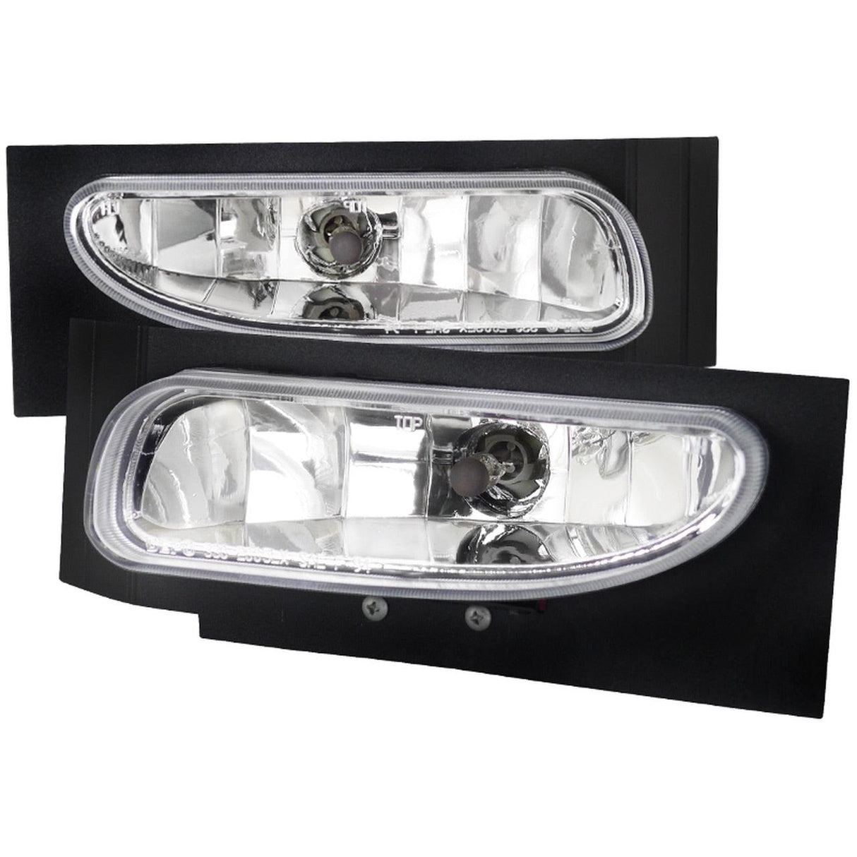 Spec-D OEM Fog Lights Ford Mustang V6 (1994-1998) Chrome Housing - Clear or Smoke Lens
