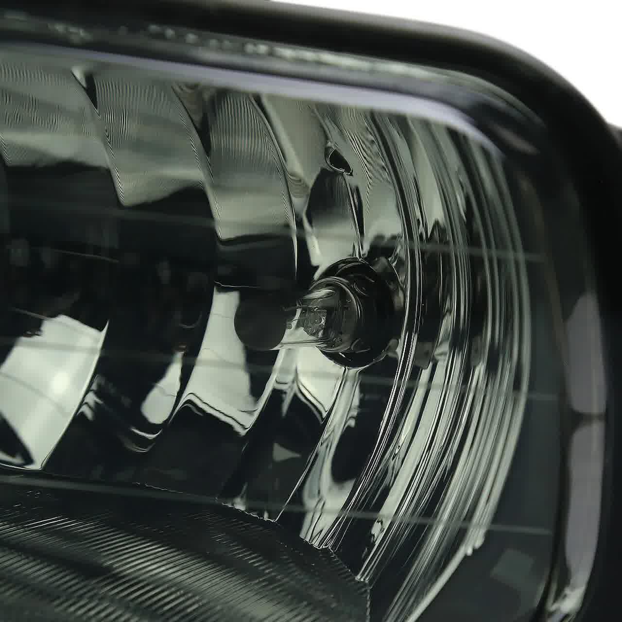 Spec-D OEM Fog Lights Dodge RAM 1500 (09-12) 2500/3500 (10-18) Chrome Housing - Smoked or Clear Lens
