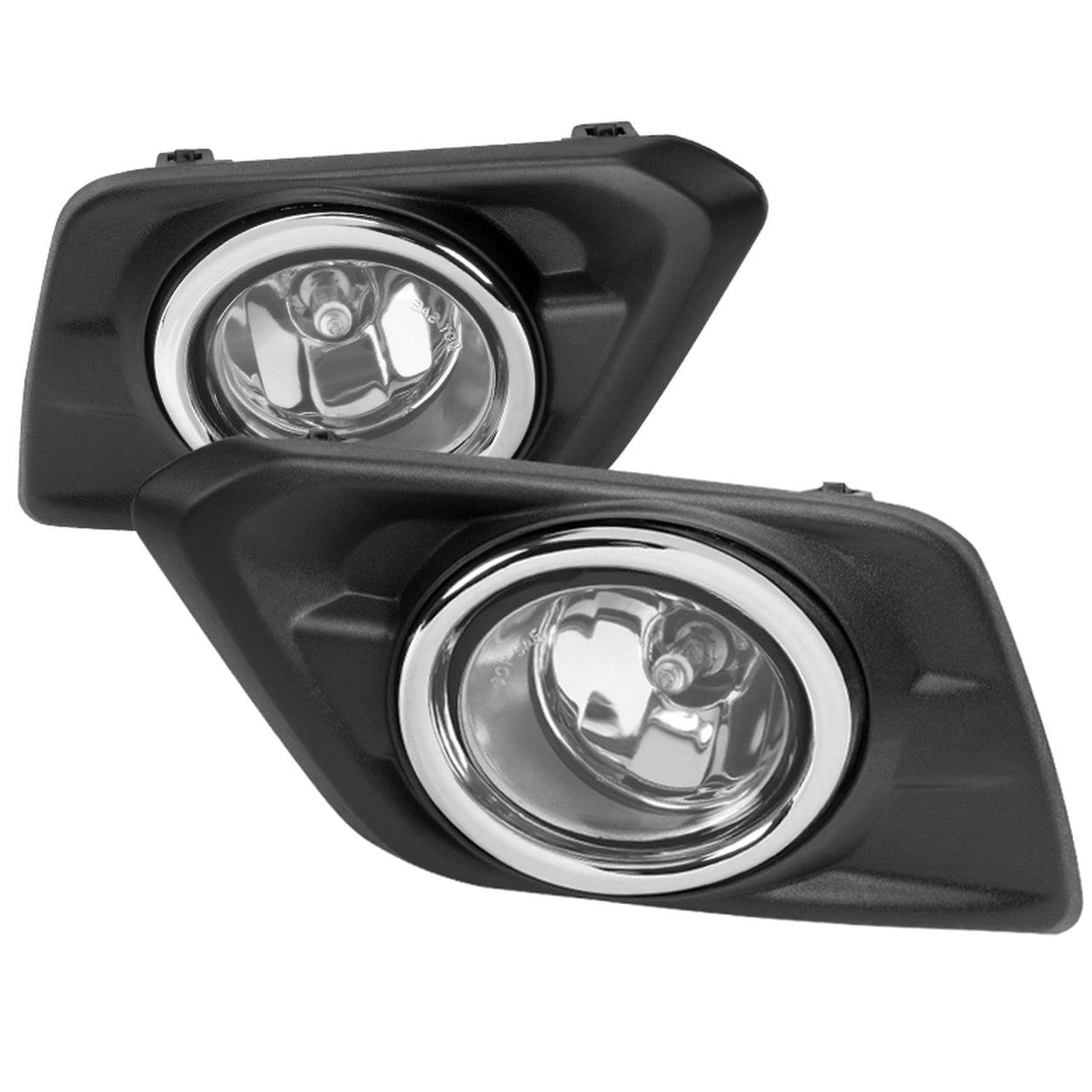 Spec-D OEM Fog Lights Nissan Rogue (2014-2016) Chrome Housing - Clear Lens