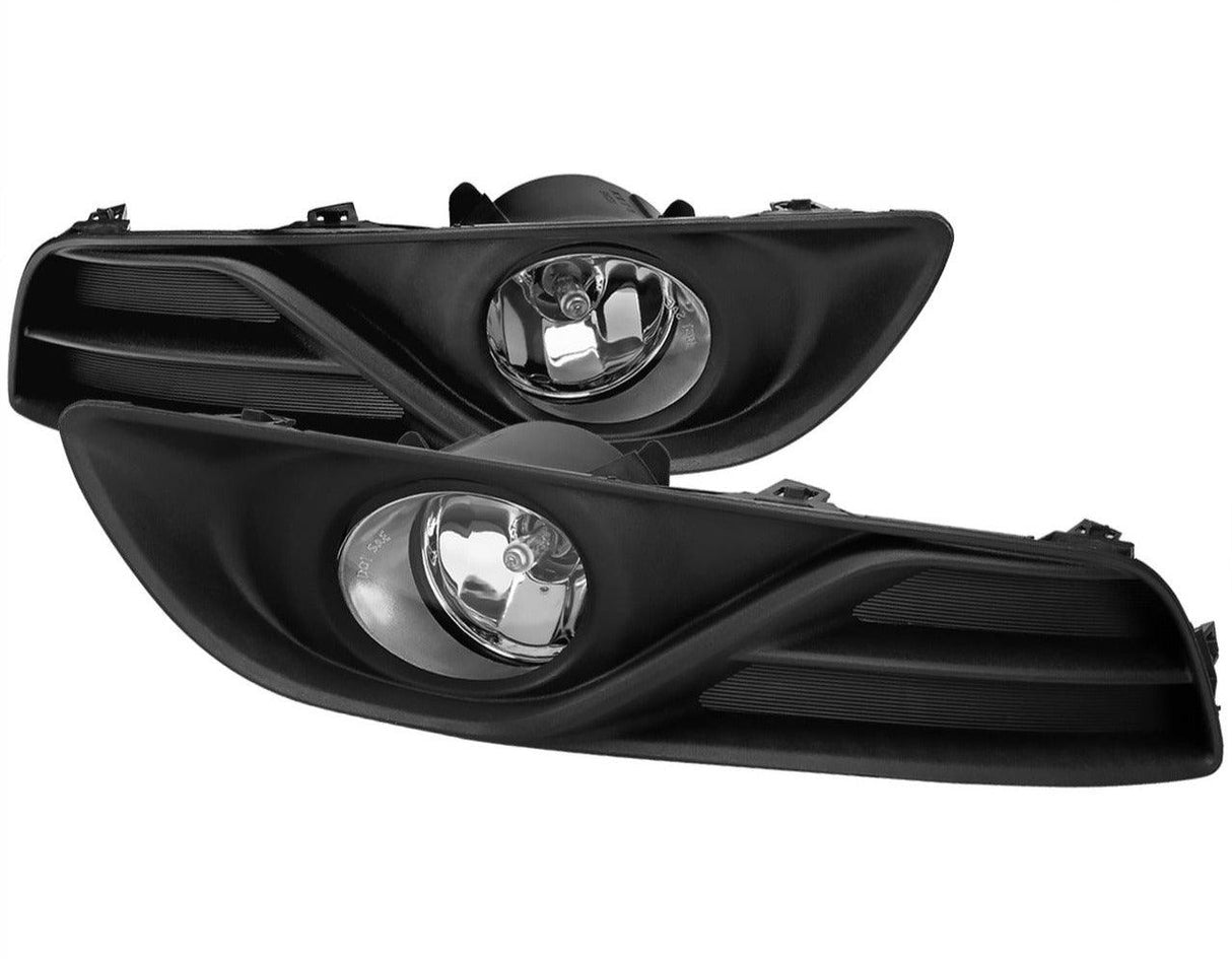 Spec-D OEM Fog Lights Nissan Sentra (2013-2015) Chrome Housing - Clear Lens