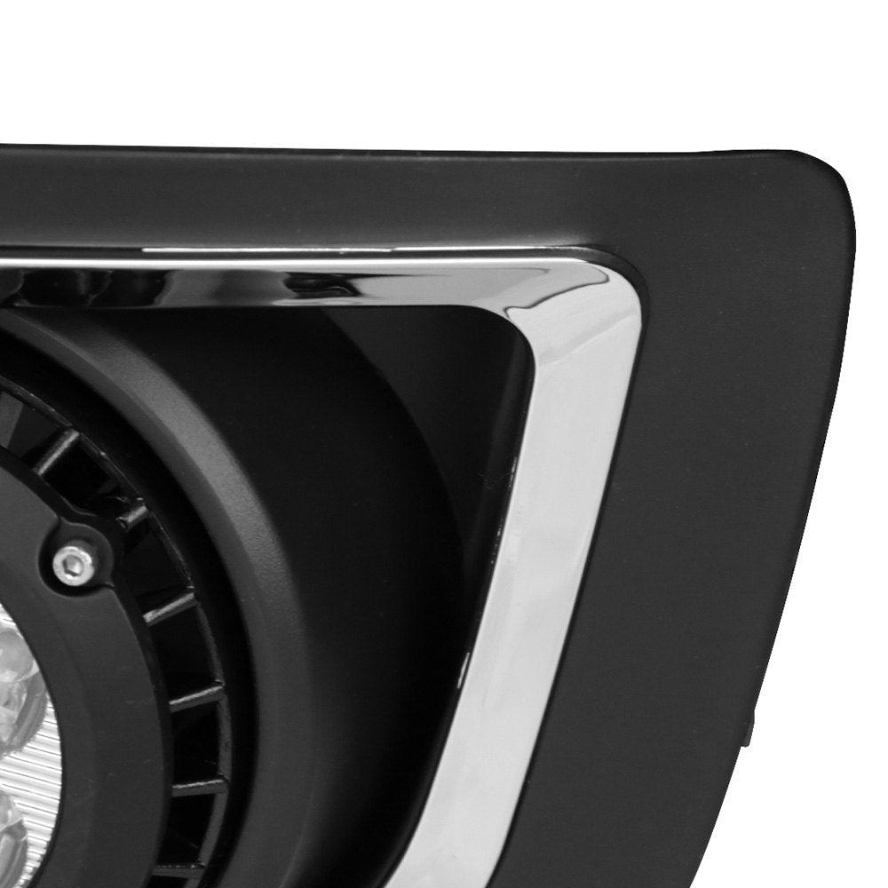 Spec-D Fog Lights GMC Sierra 2500HD/3500HD (15-18) Chrome Housing - OEM or LED Kit