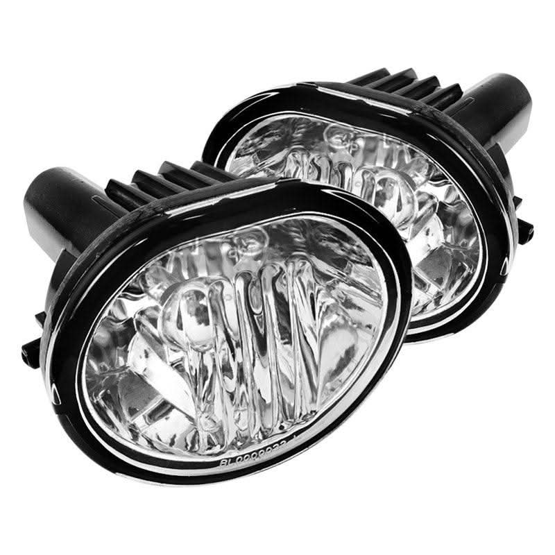 Spec-D OEM Fog Lights Pontiac Vibe (2003-2008) Chrome Housing - Clear Lens