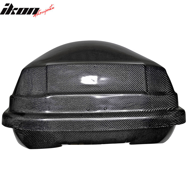 Key Lock Car Cargo Roof Box Luggage Roof Carrier 57*29*16 Carbon Fiber