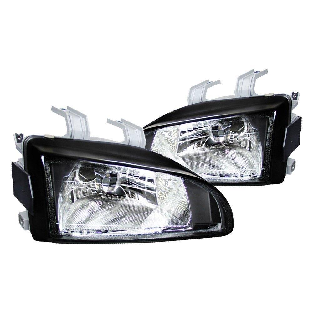 Spec-D OEM Replacement Headlights Honda Civic EG (92-95) Euro - Black or Chrome