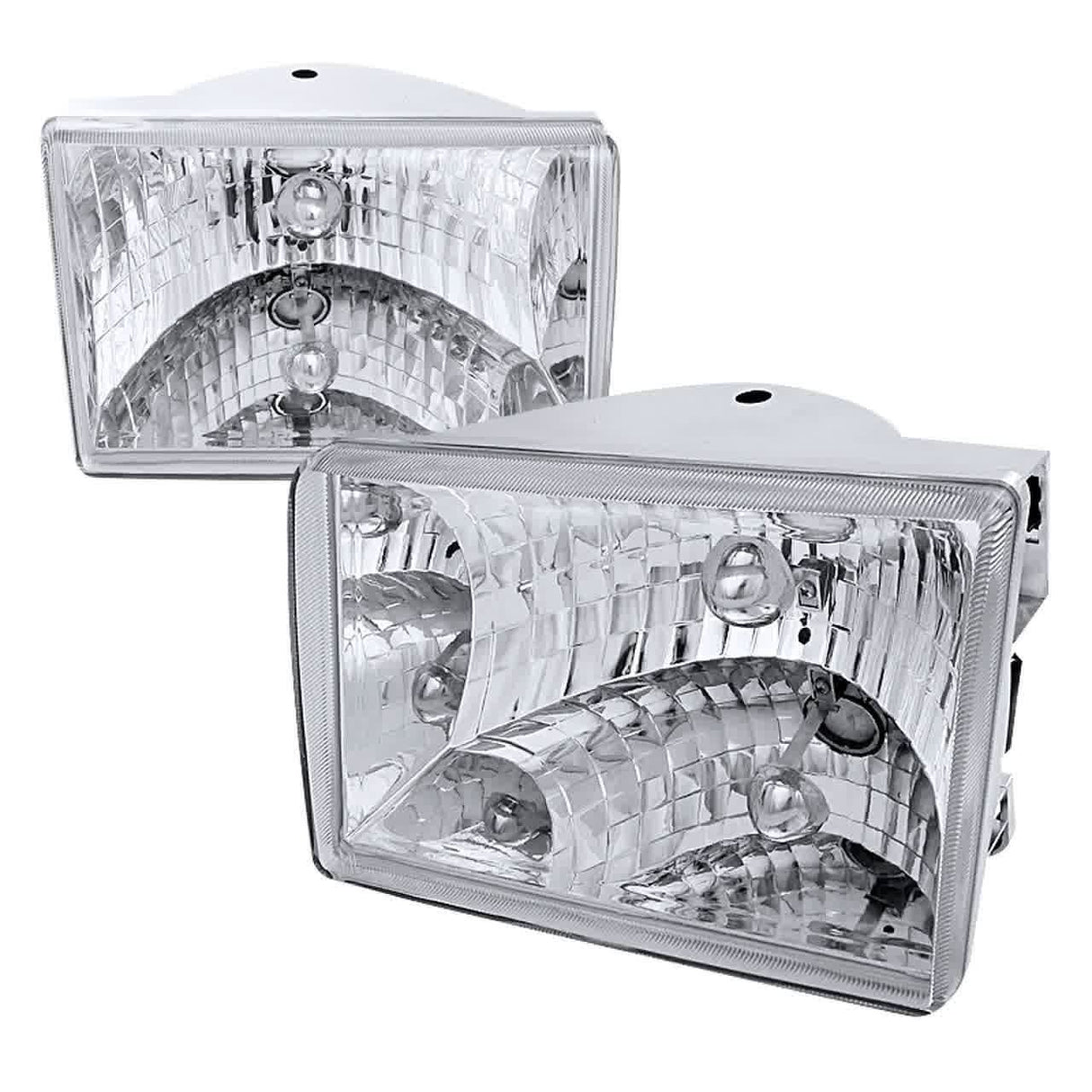 Spec-D OEM Replacement Headlights Jeep Grand Cherokee (1993-1998) Matte Black or Chrome Housing