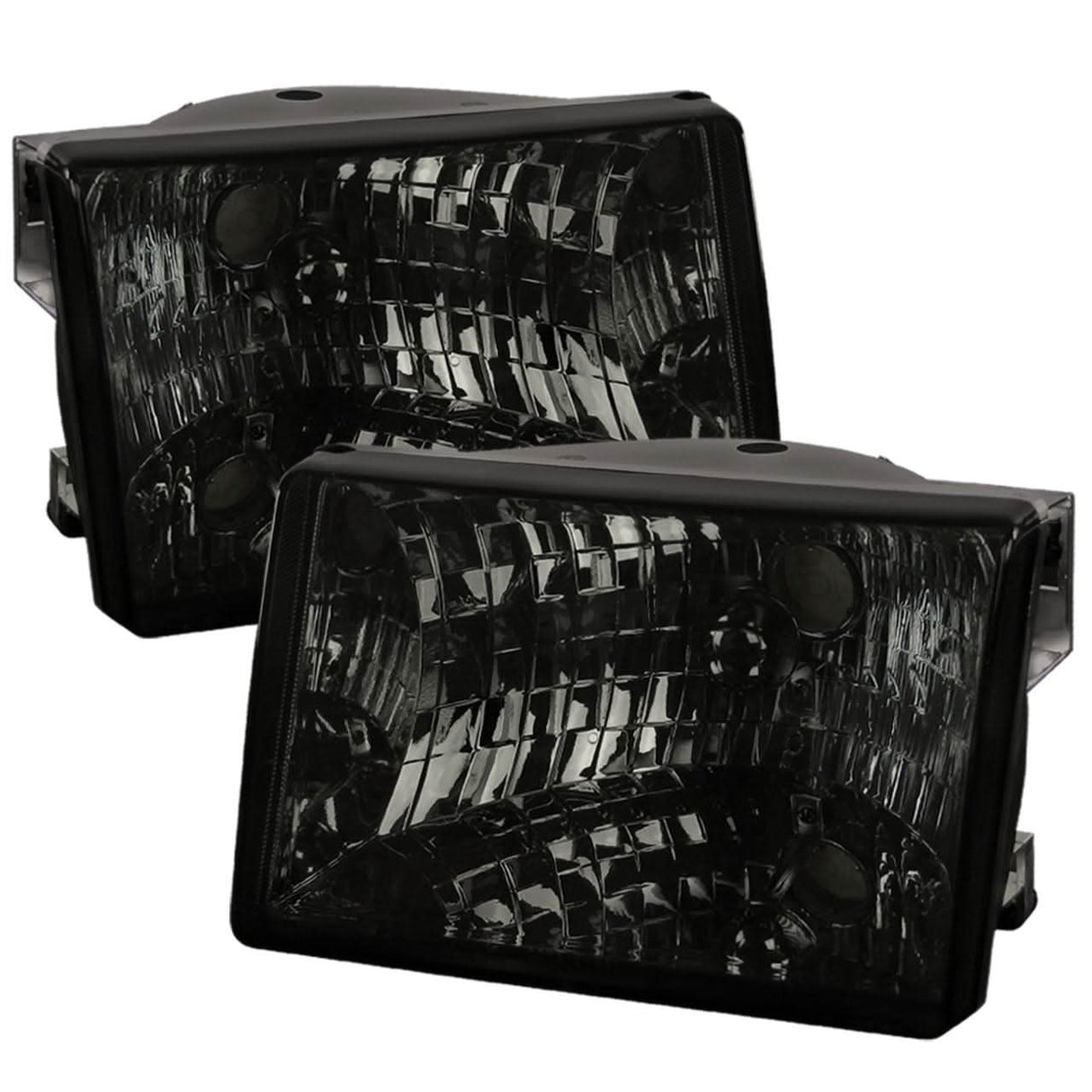Spec-D OEM Replacement Headlights Jeep Grand Cherokee (1993-1998) Matte Black or Chrome Housing