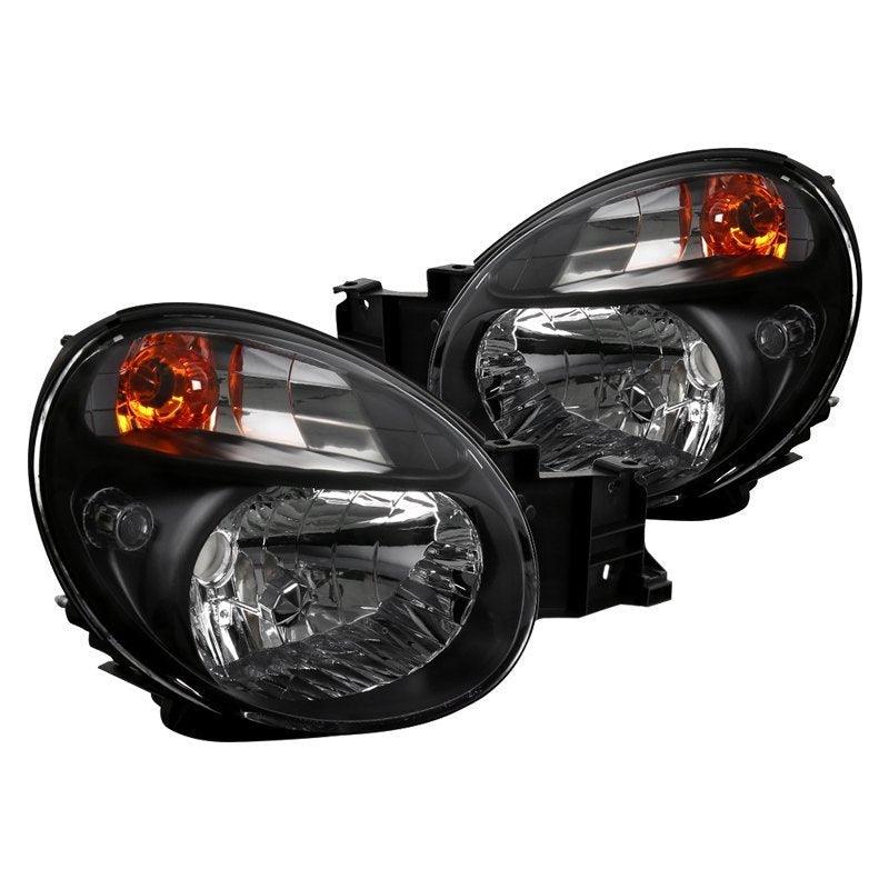 Spec-D OEM Replacement Headlights Subaru WRX (02-03) Bug Eye - Black, Chrome or Smoke