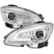 Mercedes C250 C300 C350 W204 Switchback Sequential Full LED Projector Headlights (2008-2014) - K2 Industries