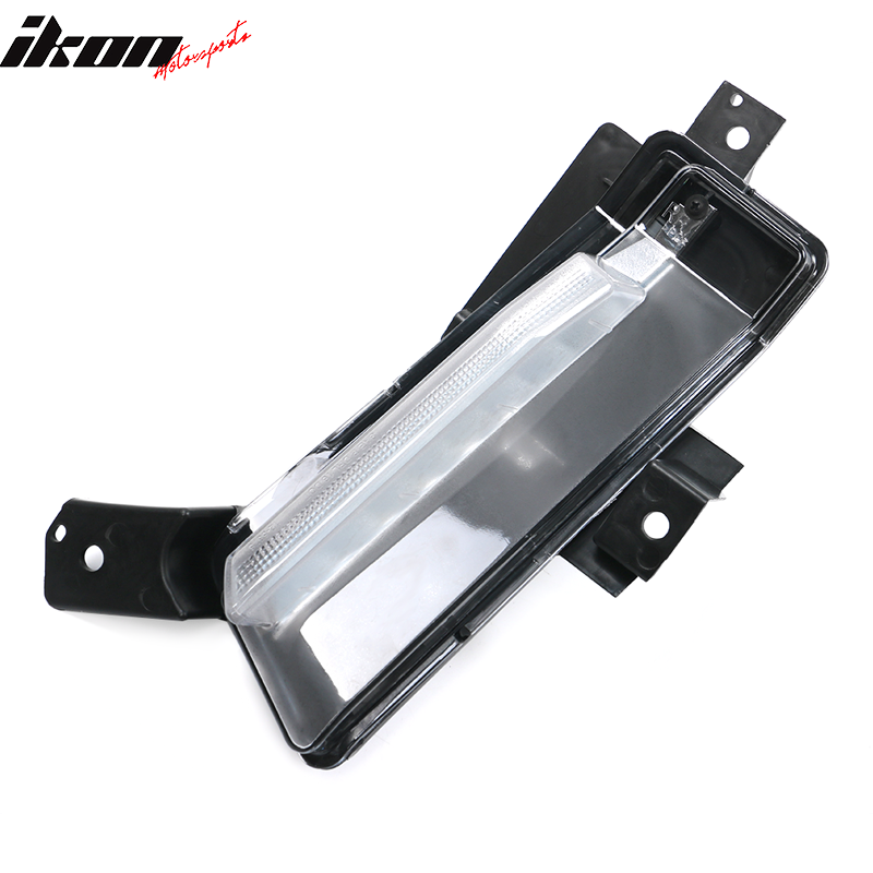 2016-2018 Chevy Camaro SS Black Housing Clear Lens Fog Lights Lamp ABS