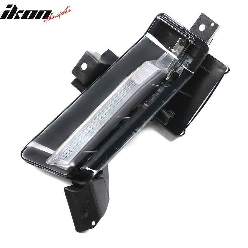 2016-2018 Chevy Camaro SS Black Housing Clear Lens Fog Lights Lamp ABS