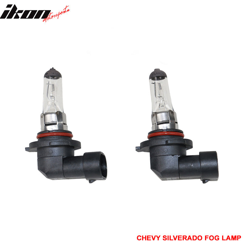 2003-2006Â Chevy Silverado Fog Lights Wiring Kit Bulb H10 12V 42W ABS