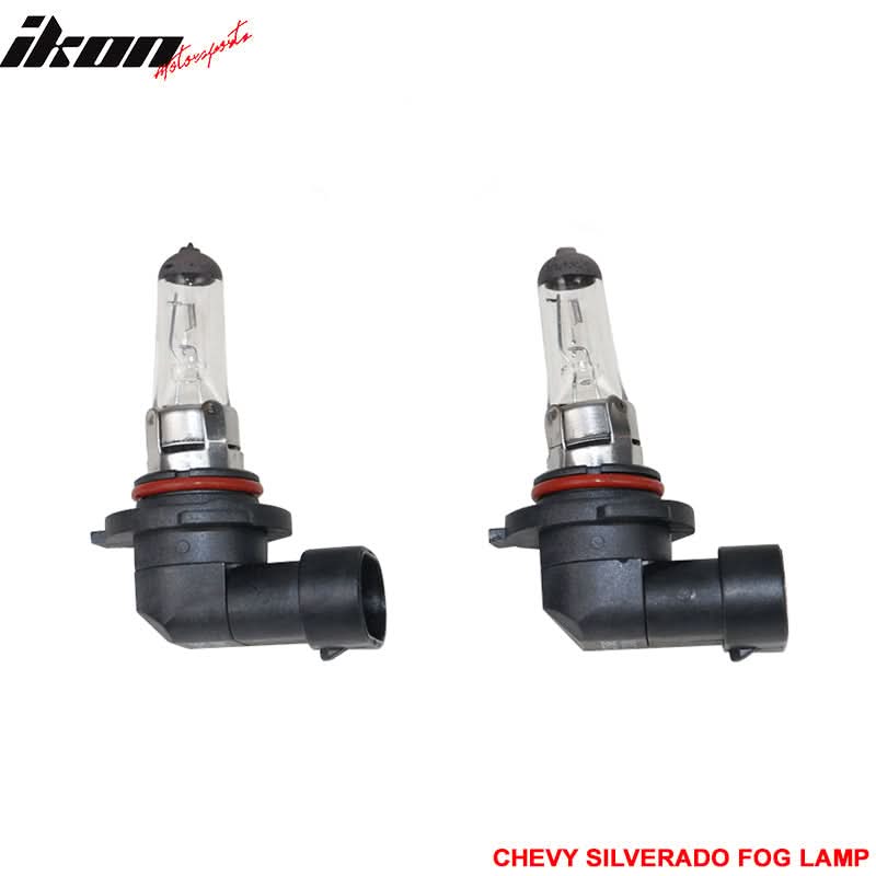 2003-2006Â Chevy Silverado Fog Lights Wiring Kit Bulb H10 12V 42W ABS