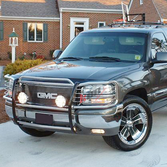 Fits 99-02 Chevyado Clear Lens Fog Light 00-06 Suburban Tahoe+Hid6000K