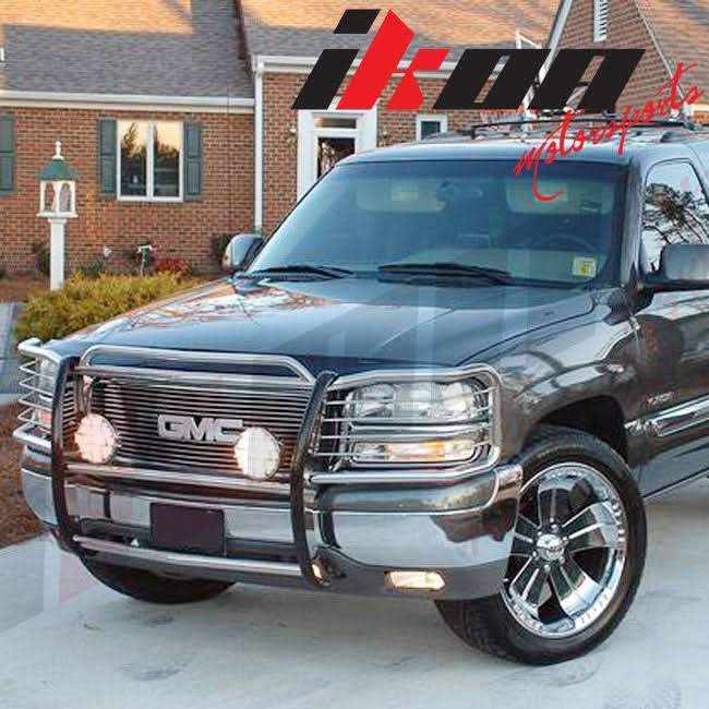 Fits 99-02 Chevyado Clear Lens Fog Light 00-06 Suburban Tahoe+Hid6000K