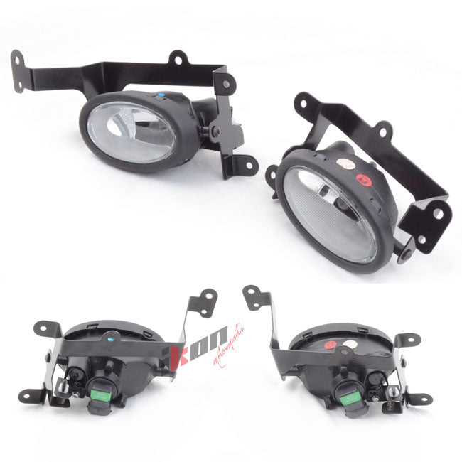 6000K Hid Fits Honda Civic 06-08 Coupe Clear Lens Fog Lights Kit RH LH