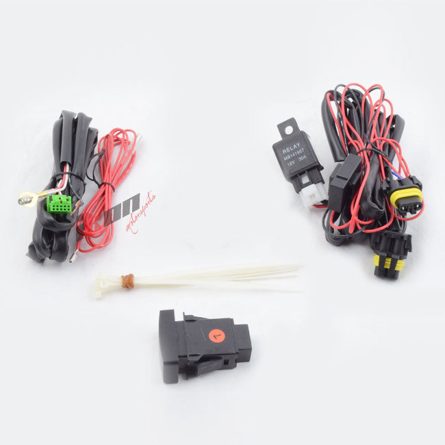 6000K Hid Fits Honda Civic 06-08 Coupe Clear Lens Fog Lights Kit RH LH