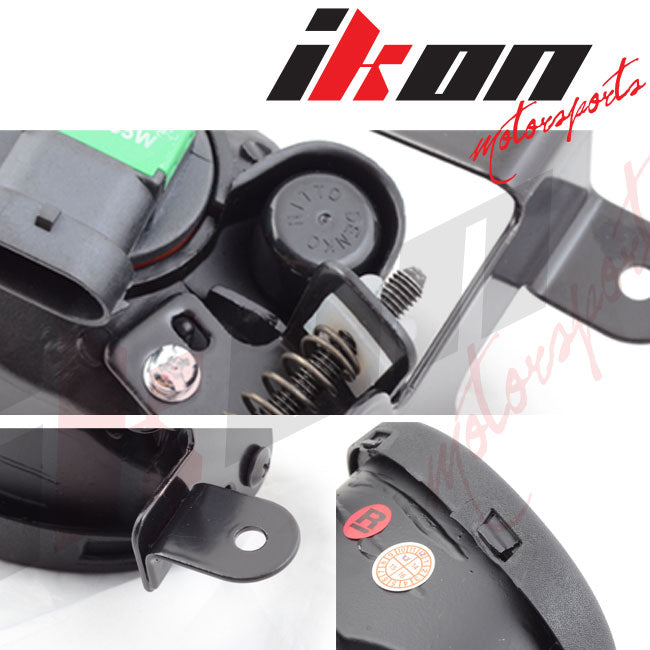 Fits 06-08 Honda Civic 2Dr Coupe Clear Lens Fog Lights w/Switch Pair