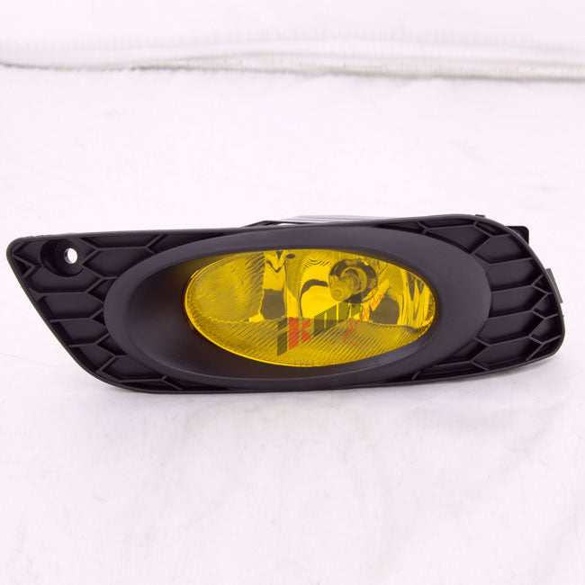 2012 Honda Civic 4Door OE-Style Yellow Fog Lights Driving Lamp Switch