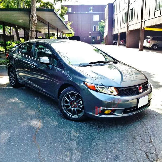 2012 Honda Civic 4Door OE-Style Yellow Fog Lights Driving Lamp Switch