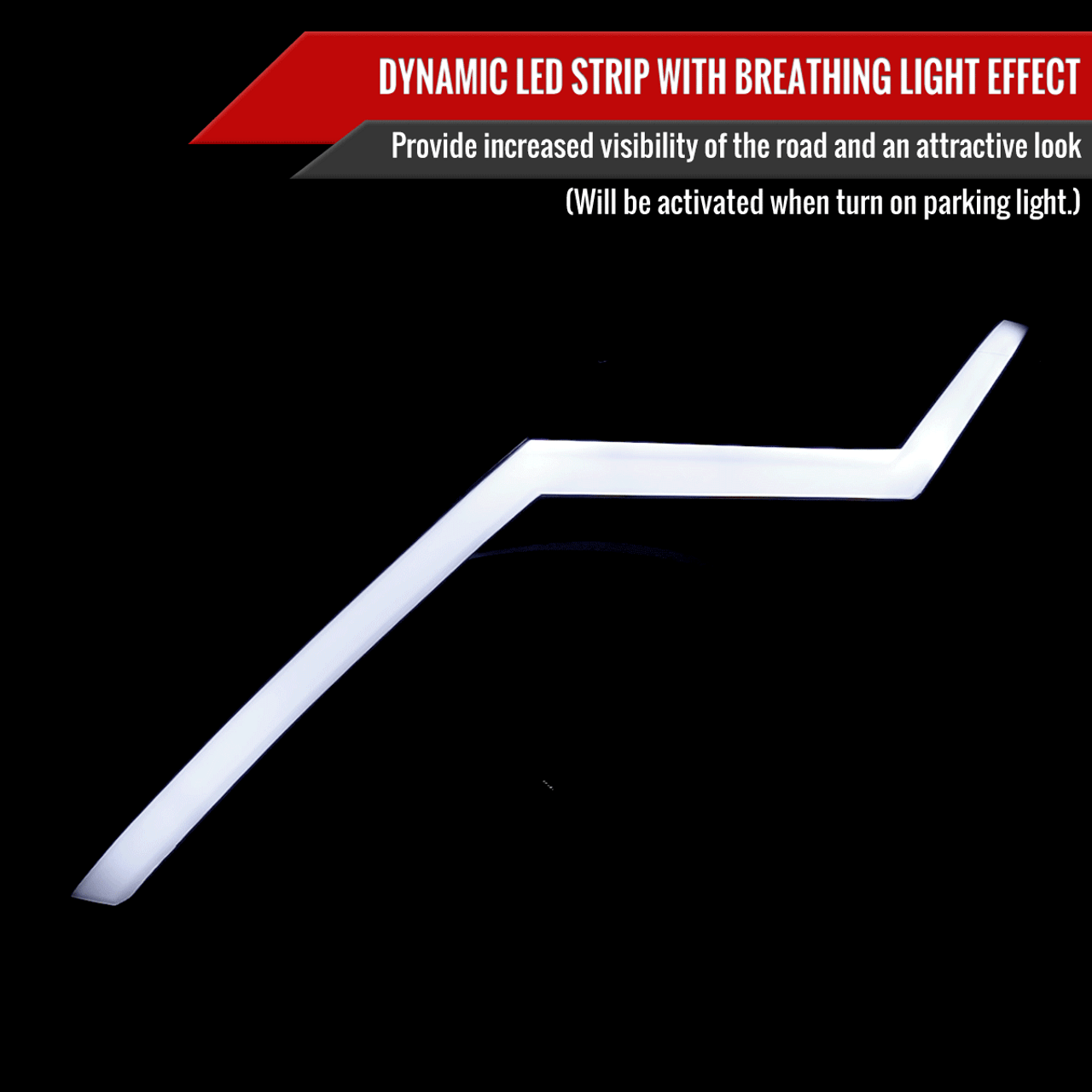 Nissan 350Z Switchback Sequential Animated LED Bar HID Projector Headlights (2003-2009) - K2 Industries