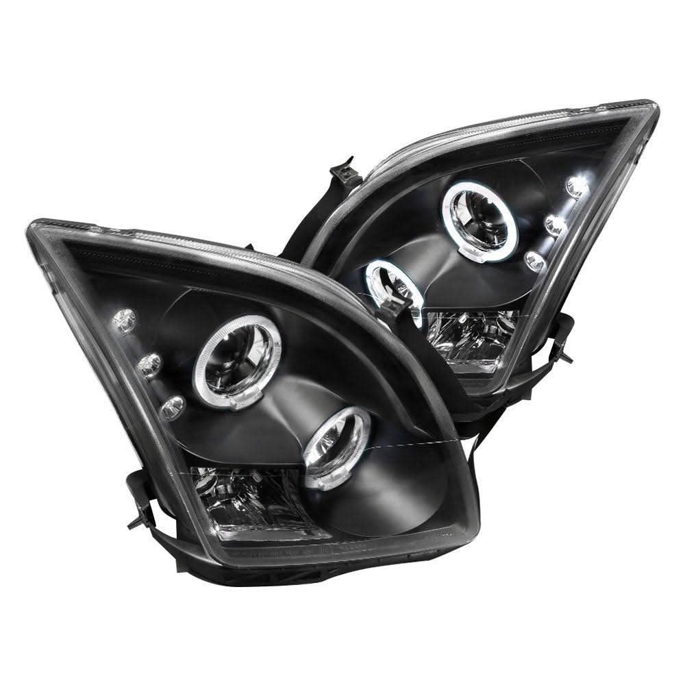 Spec-D Projector Headlights Ford Fusion (06-09) LED Halo - Black or Chrome