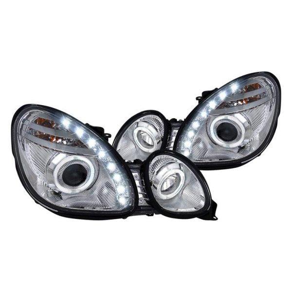 Spec-D Projector Headlights Lexus GS300 GS400 GS430 (98-05) LED Halo Black or Chrome