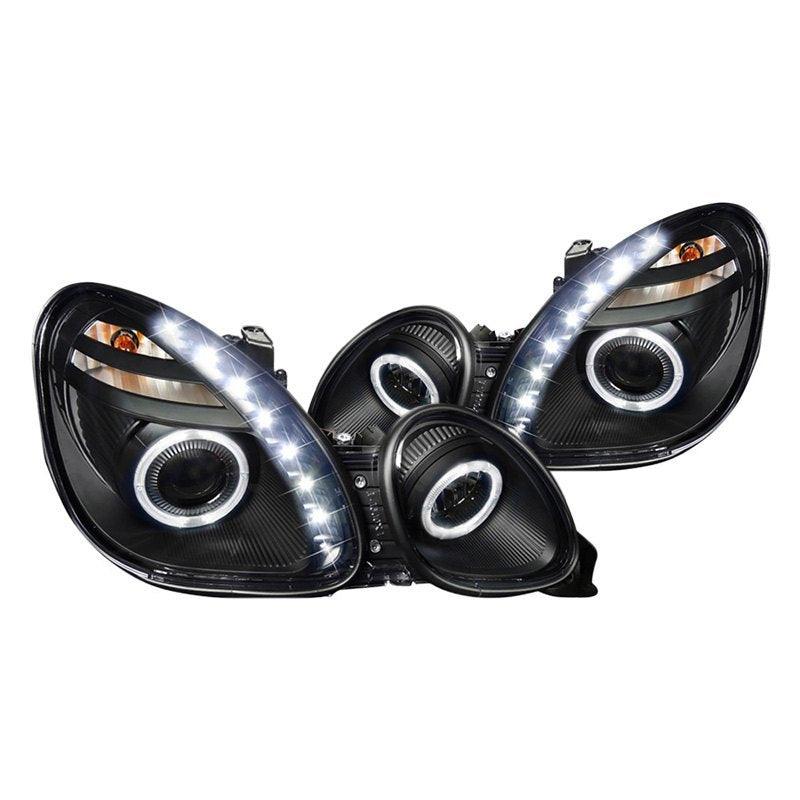 Spec-D Projector Headlights Lexus GS300 GS400 GS430 (98-05) LED Halo Black or Chrome