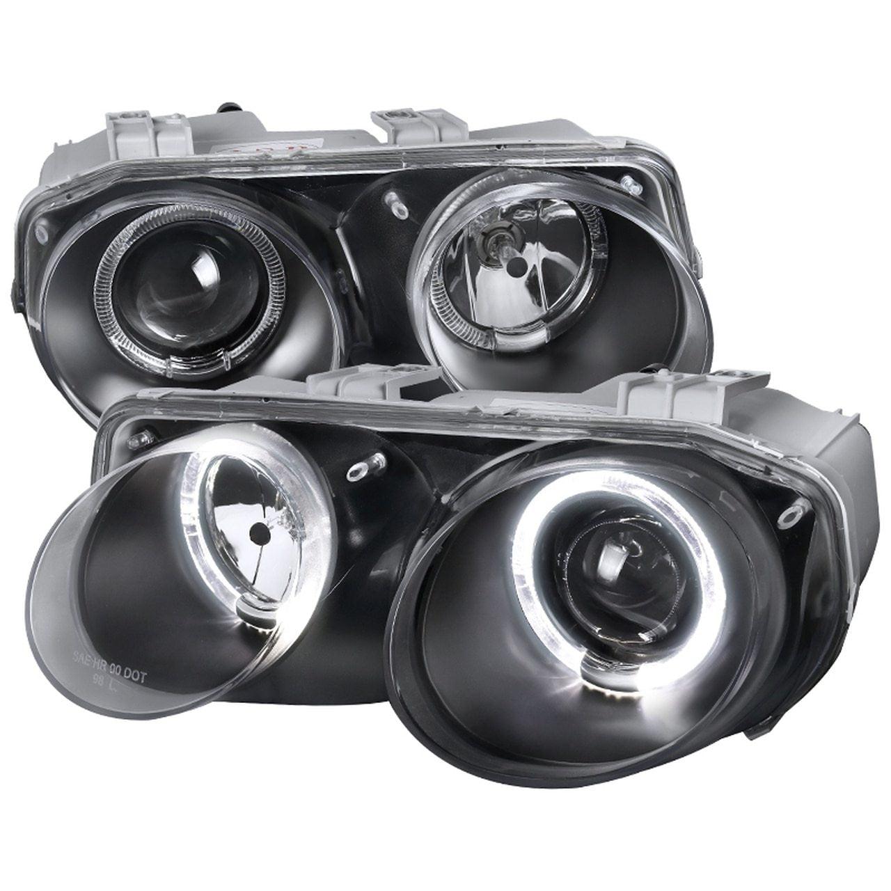 Spec-D Projector Headlights Acura Integra (1994-2001) Black w/ Halo