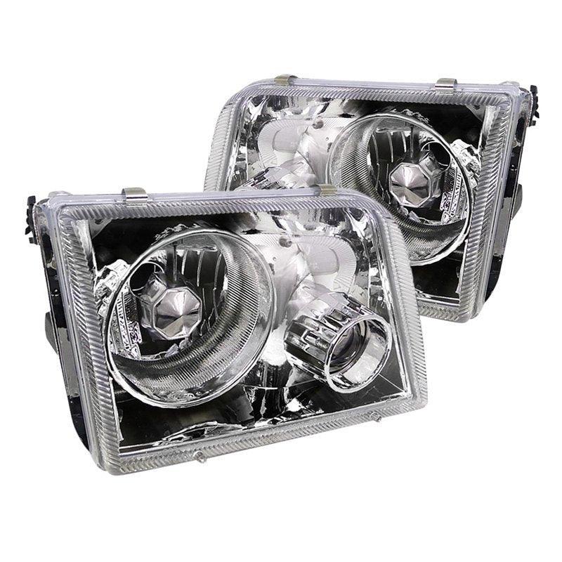 Spec-D Projector Headlights Ford Ranger (93-97) Black or Chrome