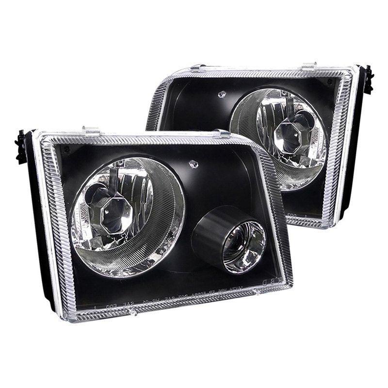 Spec-D Projector Headlights Ford Ranger (93-97) Black or Chrome