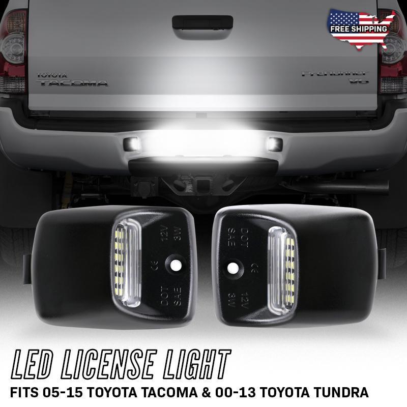 Led License Light Assembly - 2005-2015 Toyota Tacoma & 2000-2013 Tundra