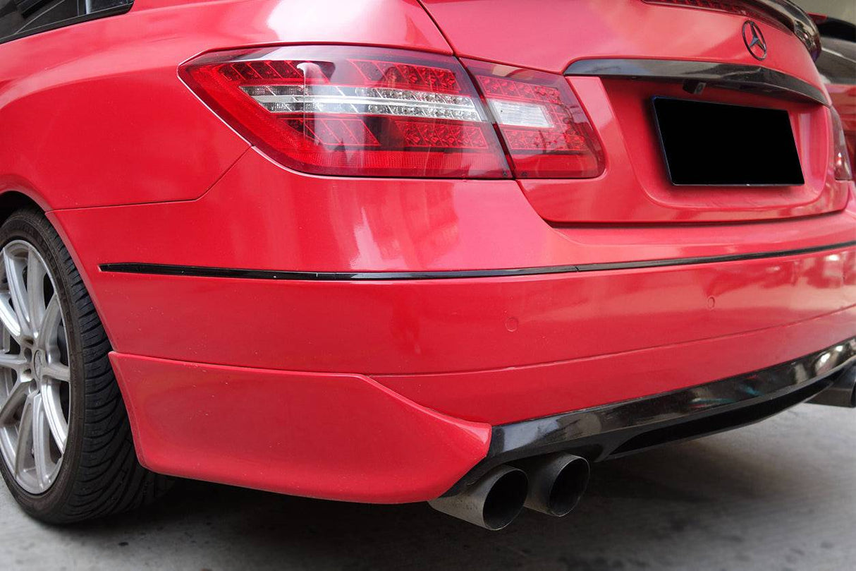 2010-2013 Mercedes Benz E Class W207 Coupe LS Style Rear Lip Caps