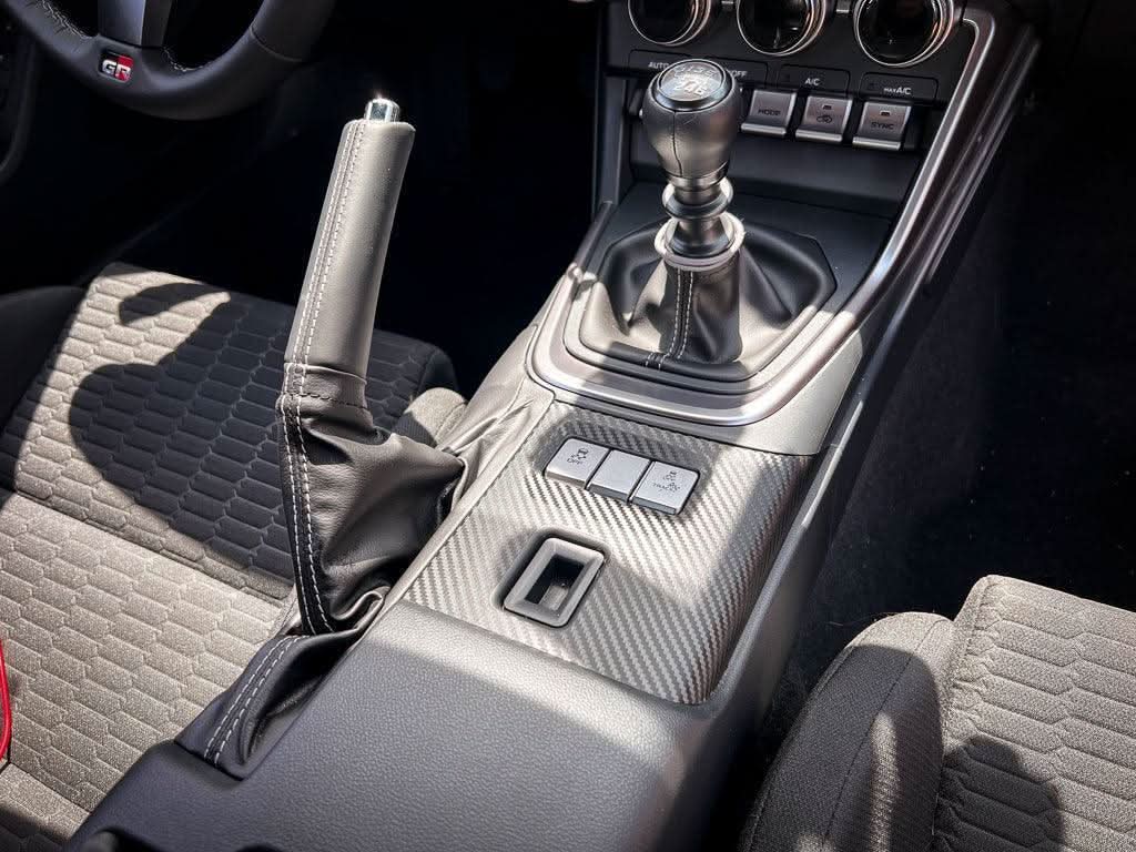 Lower Console Trim 3D Carbon Overlay - 2022+ BRZ / GR86