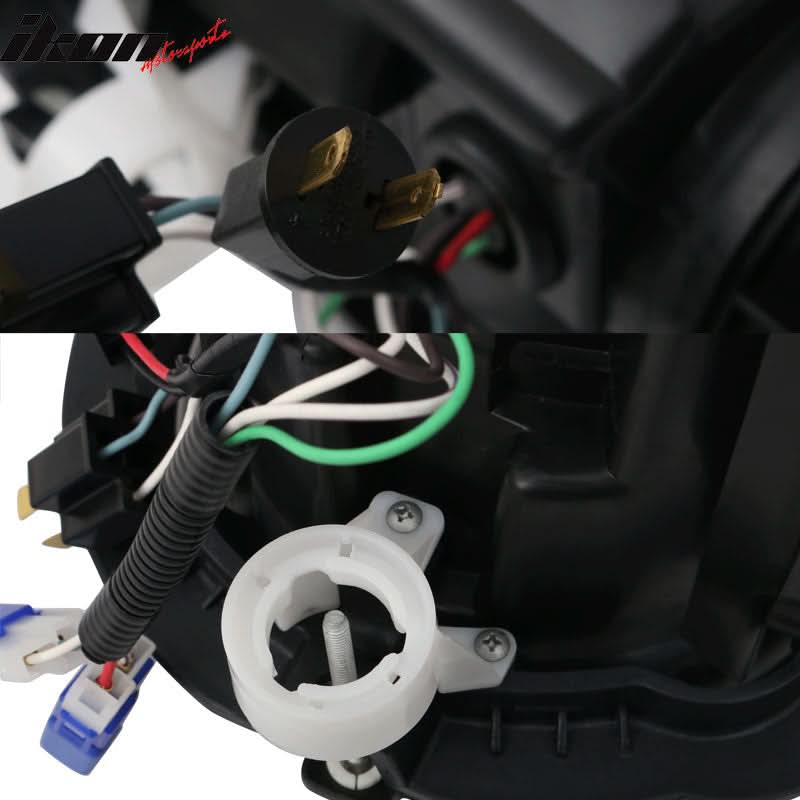 2002-2006Â Benz W463 G500 G55 Black Projector Headlight With LED Bulb