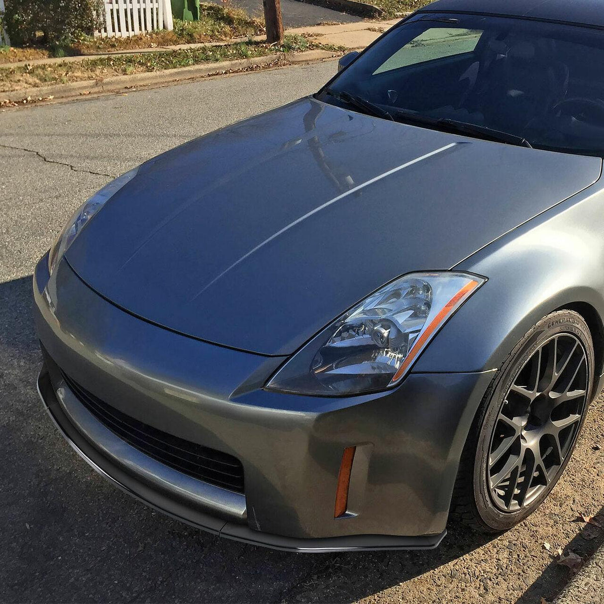 Spec-D Front Bumper Lip Nissan 350Z (2003-2005) Matte or Glossy Black