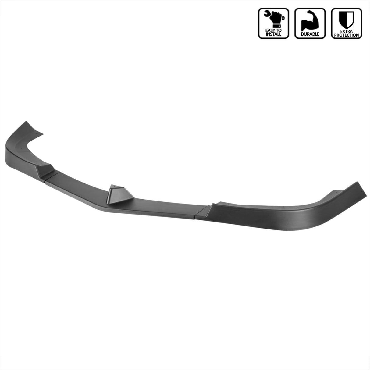 Spec-D Front Bumper Lip Mercedes C300 C350 W204 (2012-2014) Matte or Glossy Black