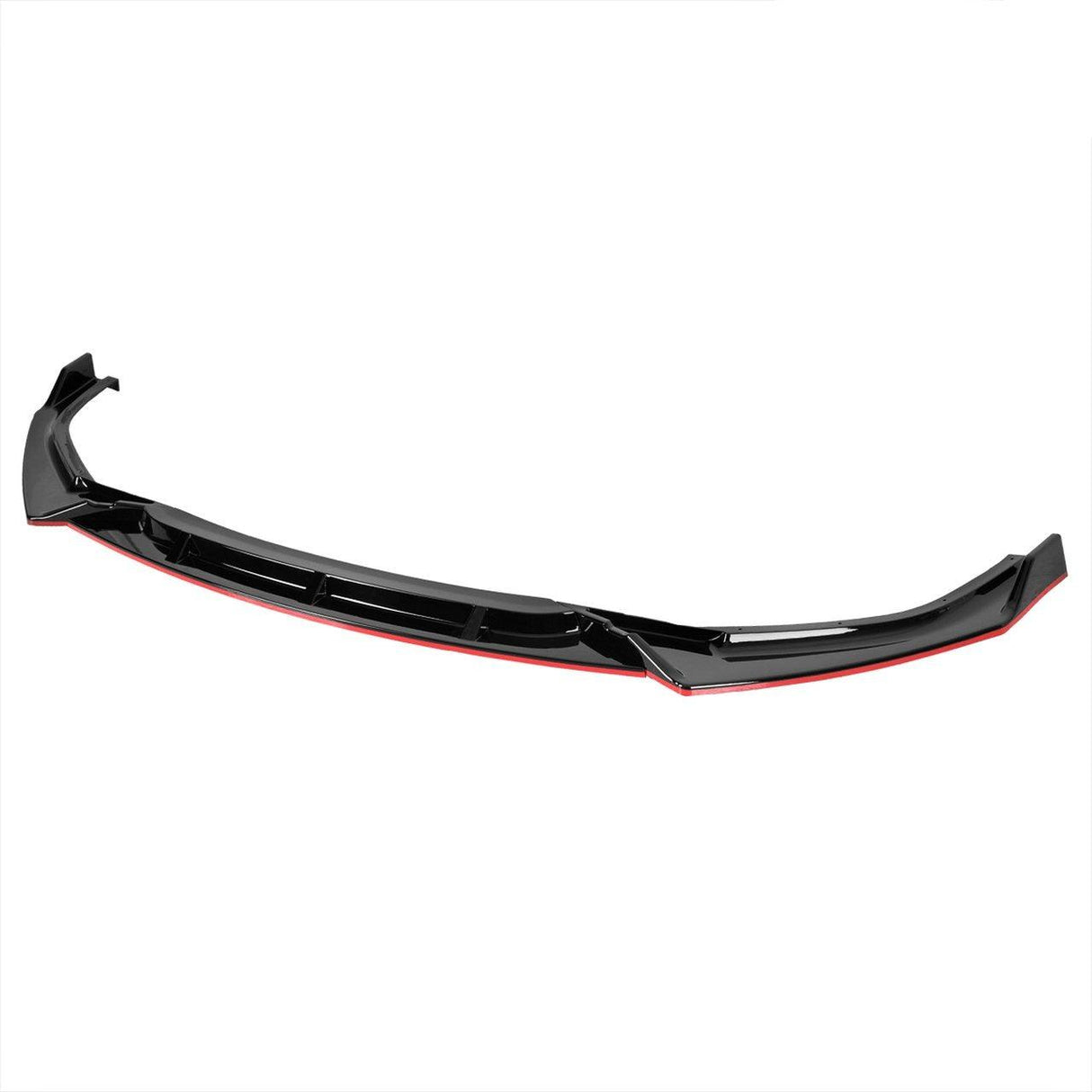 Spec-D Front Lip Honda Civic Sedan (2016-2021) Black or Black w/ Red Trim