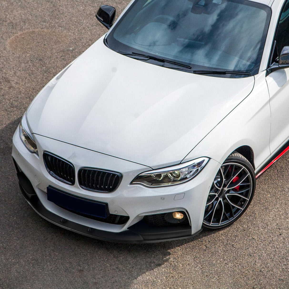 Spec-D Front Bumper Lip BMW m235i m240i F22/F23 M-Sport (14-20) Matte or Gloss Black