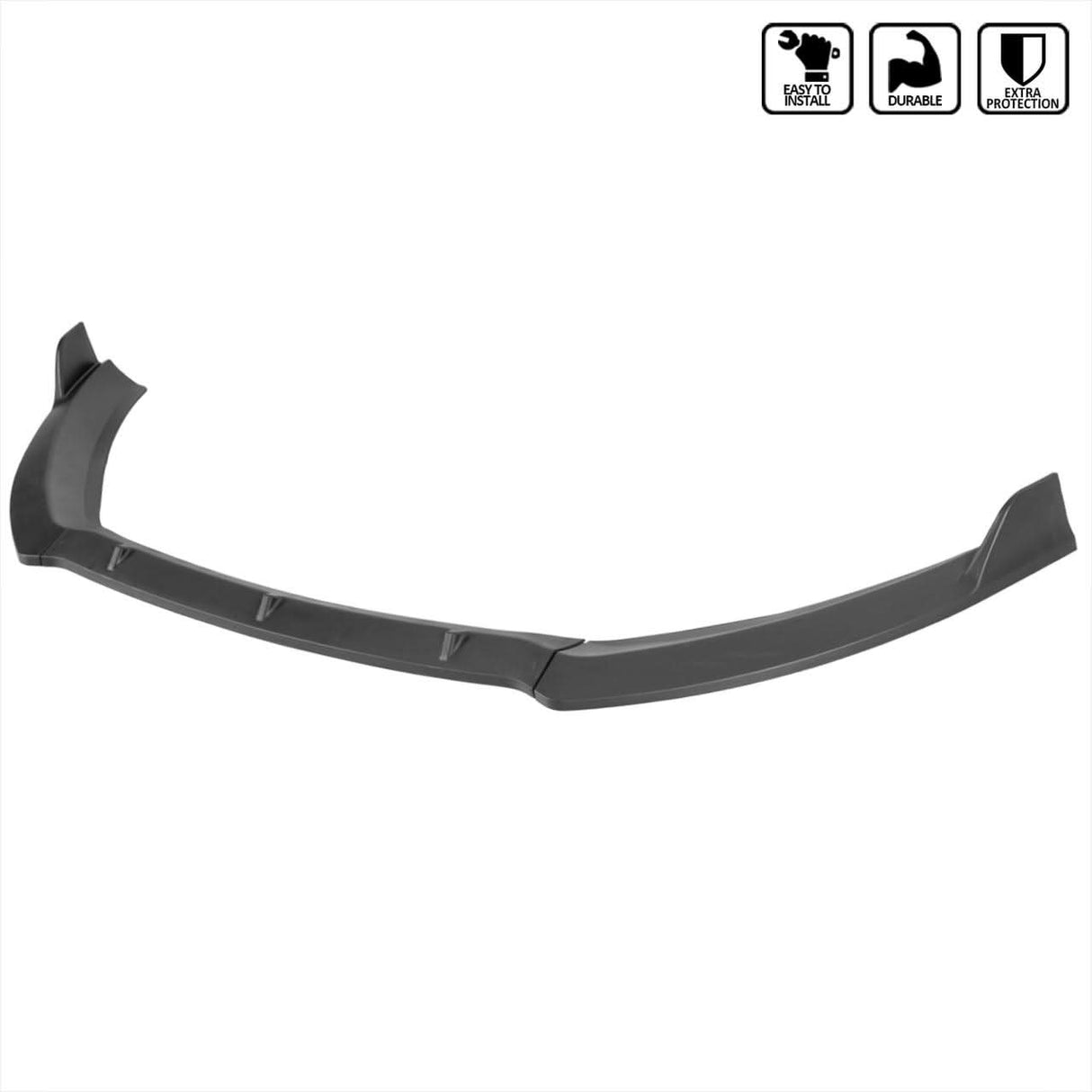 Spec-D Front Bumper Lip Ford Fiesta S / SE / Titanium (14-19) Matte or Gloss Black