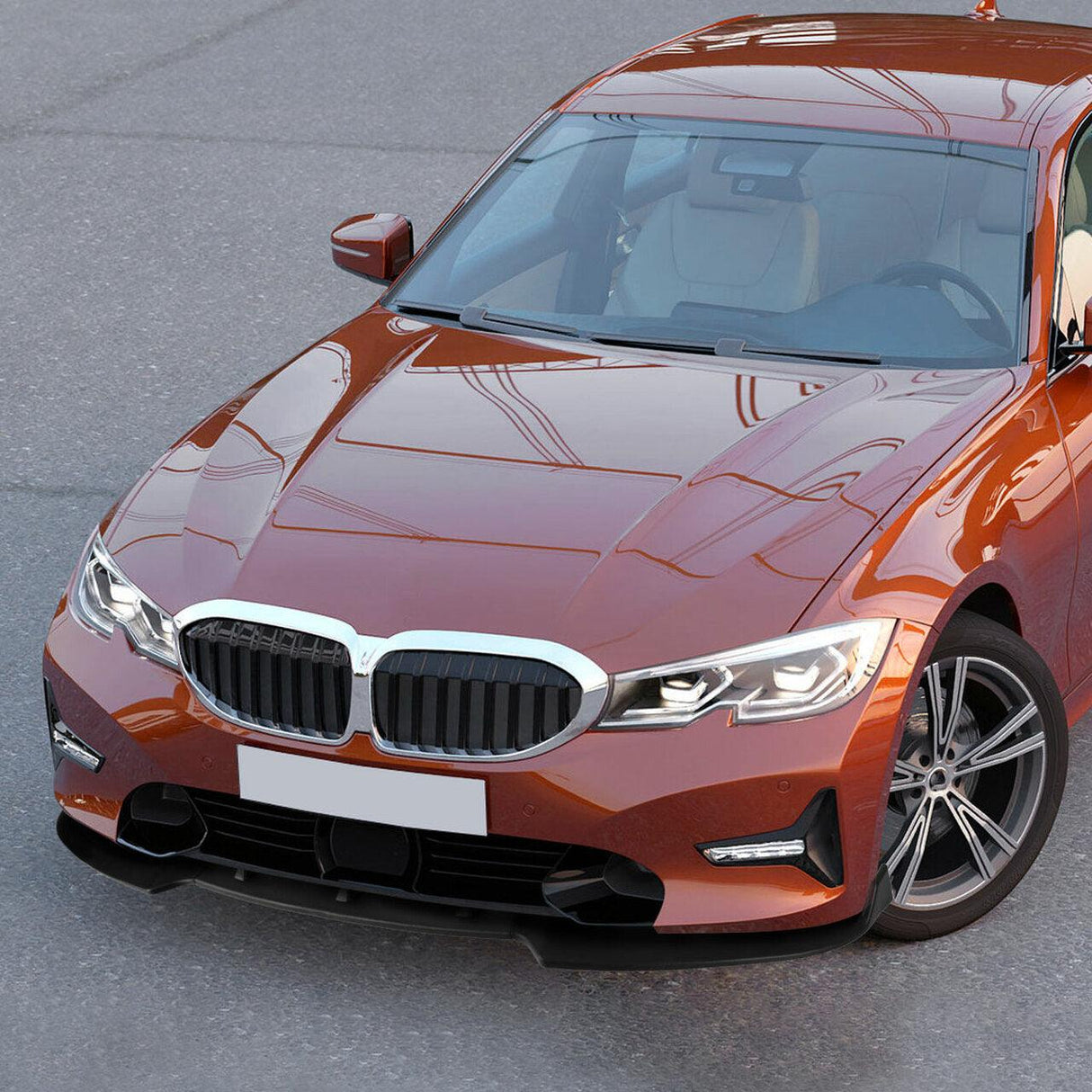 Spec-D Front Bumper Lip BMW 330i Sport-Line G20 G21 (19-21) Matte or Gloss Black